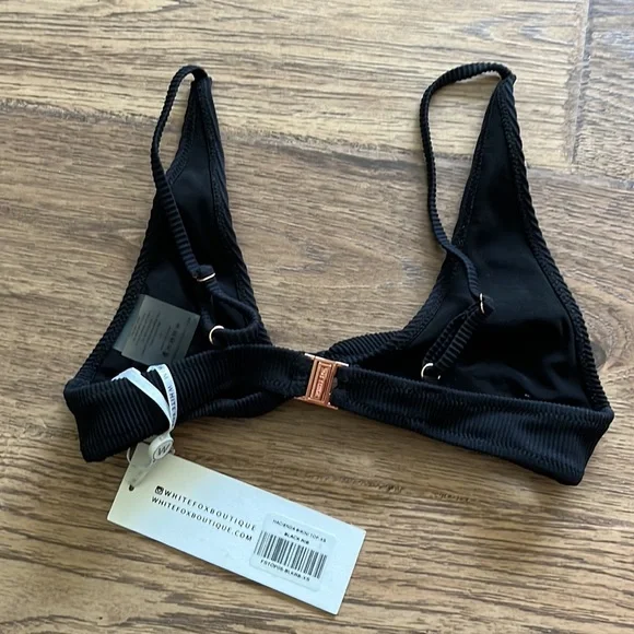 NWT White Fox Hacienda Bikini Top - Picture 3 of 4
